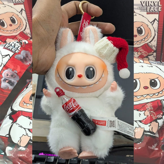 🥤 LABUBU x Coca-Cola Blind Box – The Monsters Vinyl Face Series 👾✨