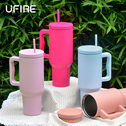 40oz Insulated Stainless Steel Tumbler – Keep Drinks Hot or Cold All Day!