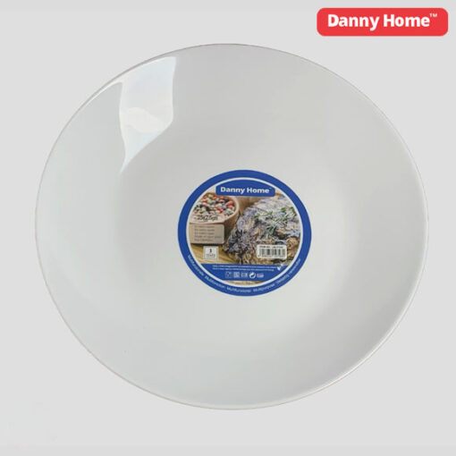 Danny Home Opal Glass Dinner Plate – 10.5inch