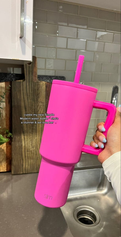 40oz Insulated Stainless Steel Tumbler – Keep Drinks Hot or Cold All Day!