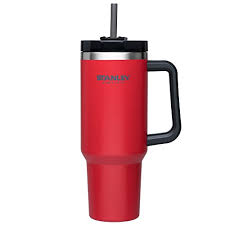 🔥 Stanley The Quencher H2.0 FlowState Tumbler – Soft Matte 30oz (Red Rust)