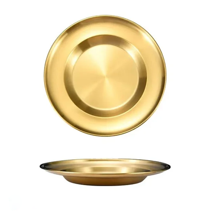 ✨ Juliana Luxury Gold Dinner Plate – Elegant 30CM Serving Style