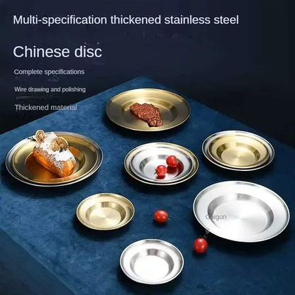 ✨ Juliana Luxury Gold Dinner Plate – Elegant 30CM Serving Style