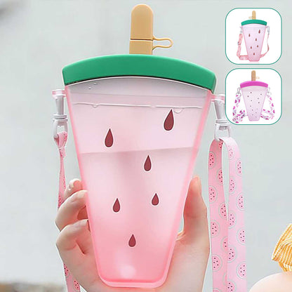Fruit-Inspired Silicone Water Bottle – Cute & Portable
